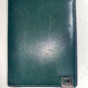 Coach Teal Leather Wallet